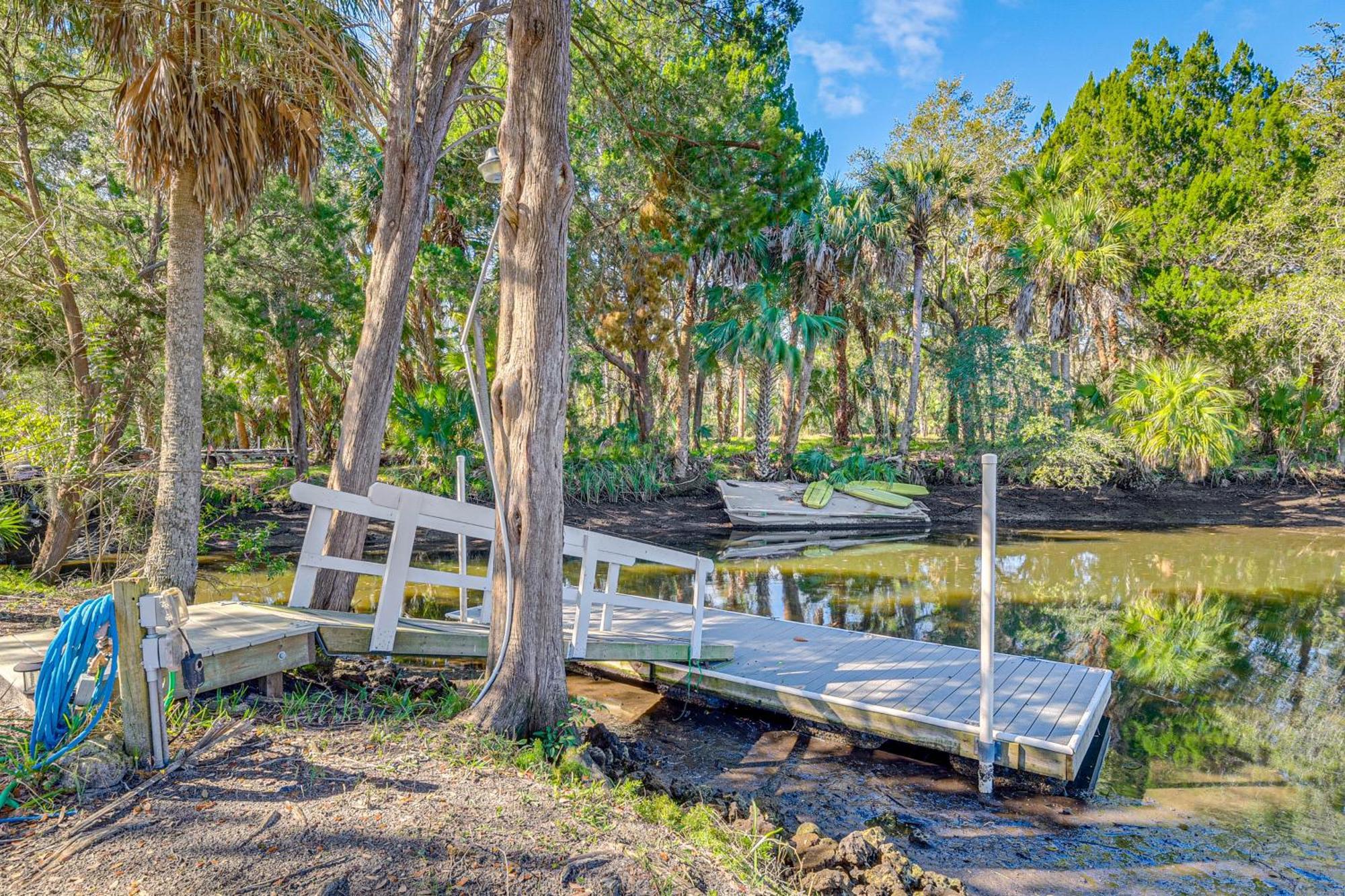 Riverfront Home With Boat Dock And Kayaks! Crystal River Εξωτερικό φωτογραφία