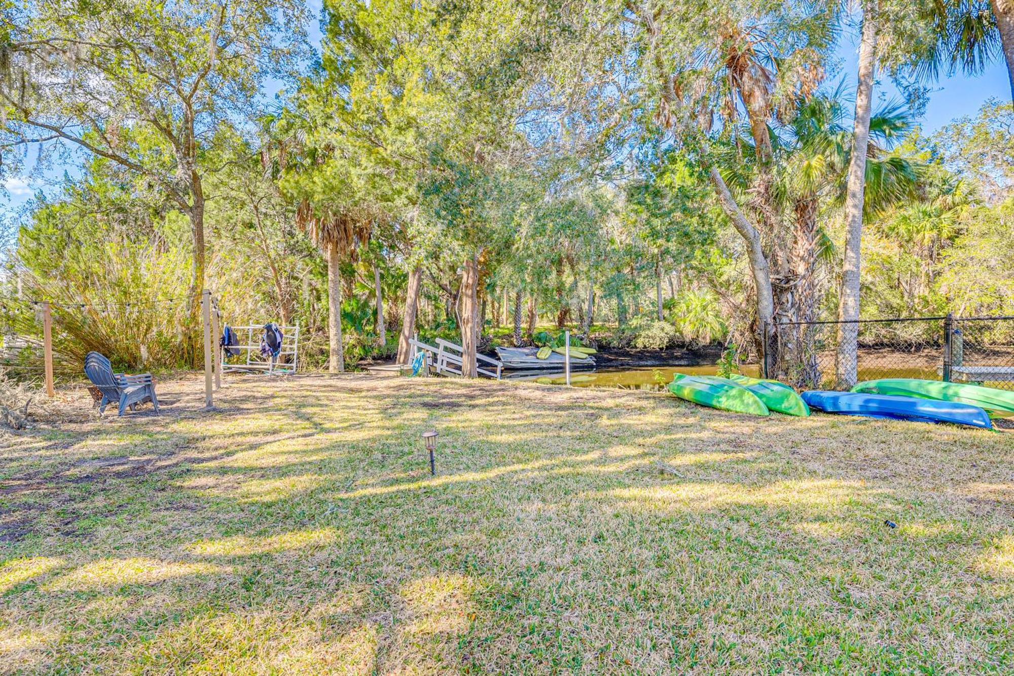 Riverfront Home With Boat Dock And Kayaks! Crystal River Εξωτερικό φωτογραφία